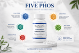 Five Phos Tablets – Traditional Homeopathic Tissue Salt Formula – Daily Nervous System & Mental Fatigue Support – Fast Dissolving Tablets