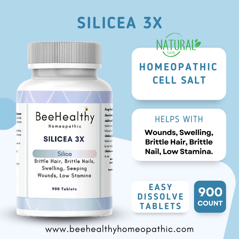 Selcea SILICEA - Tissue Salt - BeeHealthy Homeopathic – BeeHealthy Homeopathic