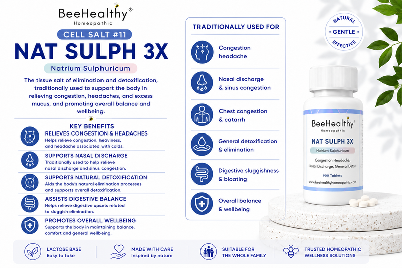 12 Schuessler Cell/Tissue Salts Kit 3X – BeeHealthy Homeopathic
