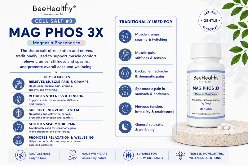 12 Schuessler Cell/Tissue Salts Kit 3X – BeeHealthy Homeopathic