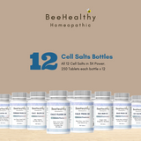 12 Schuessler Cell/Tissue Salts Kit 6X