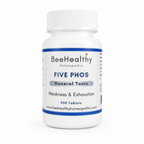 Five Phos Tablets – Traditional Homeopathic Tissue Salt Formula – Daily Nervous System & Mental Fatigue Support – Fast Dissolving Tablets