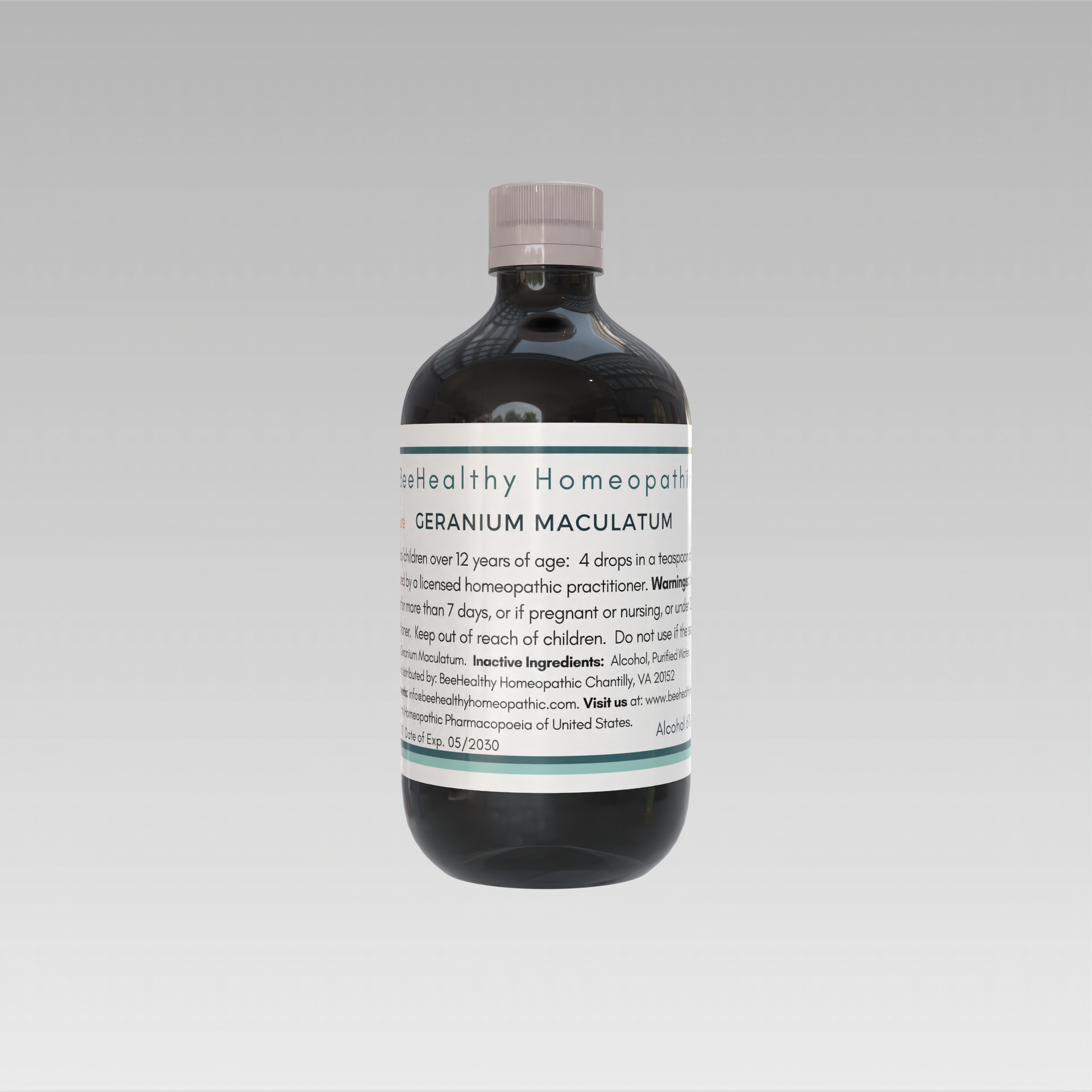 GERANIUM MACULATUM TINCTURE 50ML – BeeHealthy Homeopathic