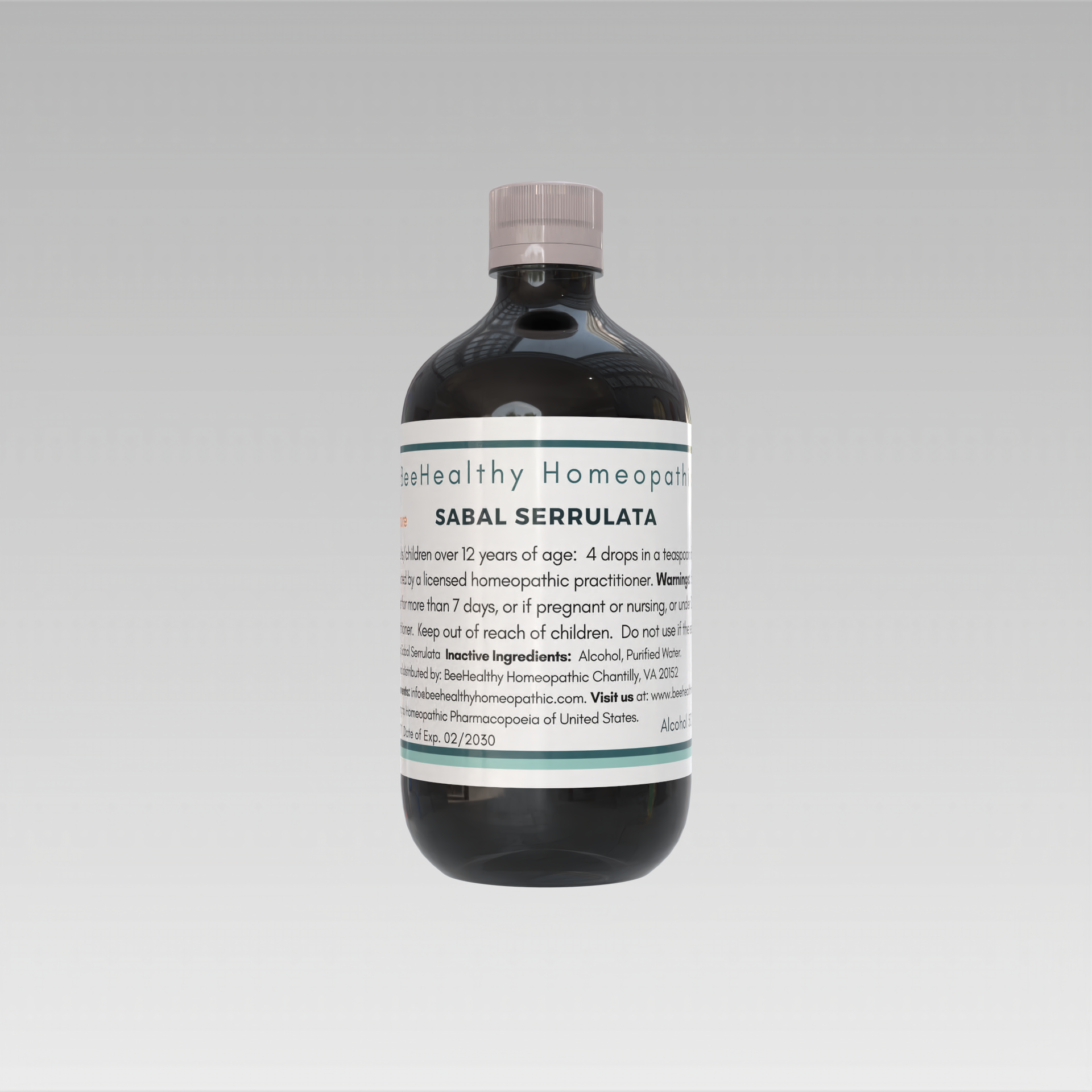 SABAL SERRULATA TINCTURE 50ML – BeeHealthy Homeopathic