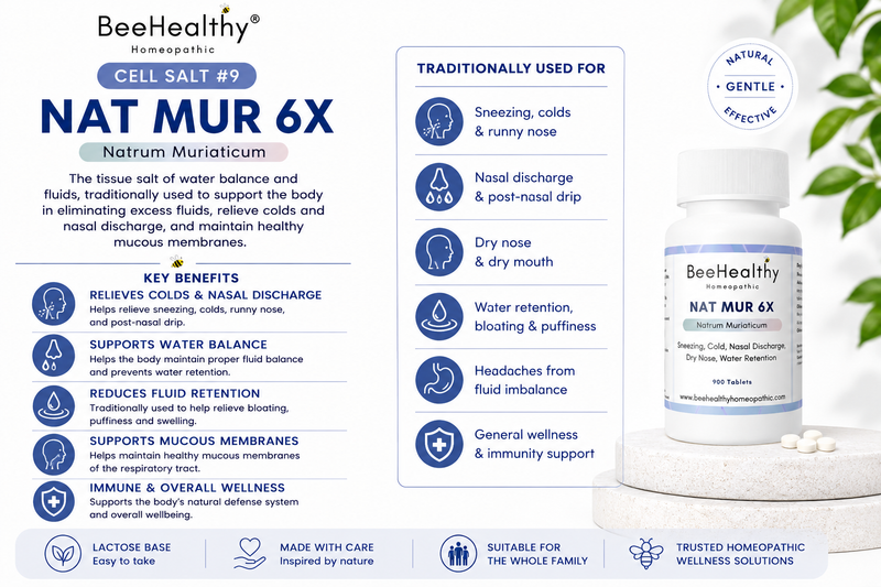 12 Schuessler Cell/Tissue Salts Kit 6X – BeeHealthy Homeopathic